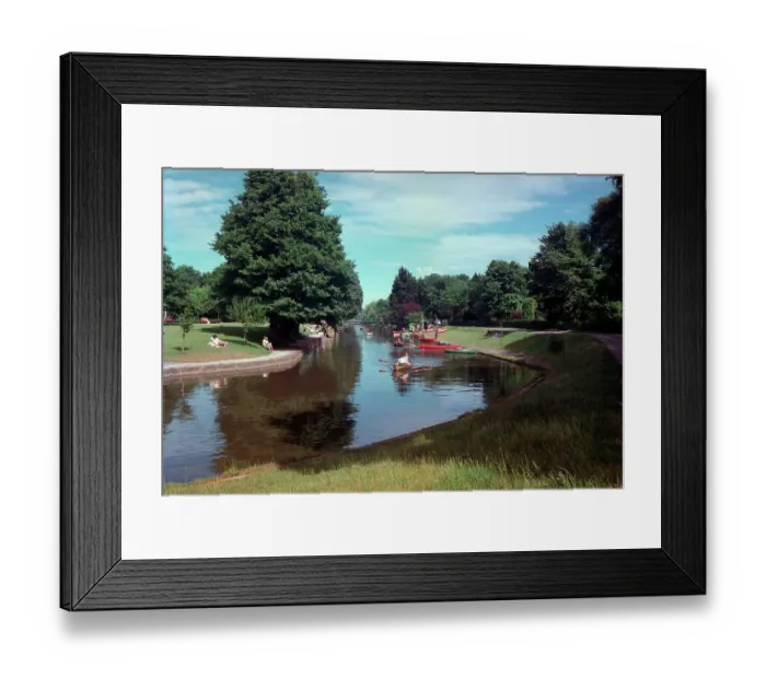 Framed Print : Royal Military Canal, Hythe Framed Print : Royal Military Canal, Hythe