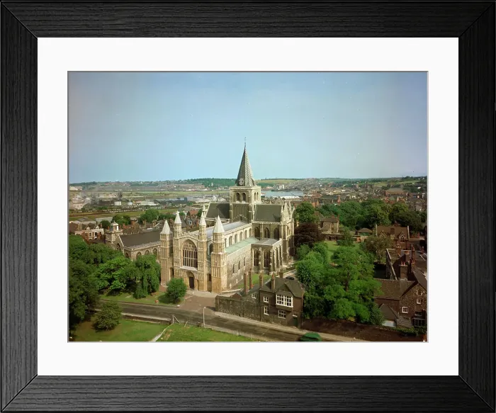 Framed Print : Rochester Cathedral, Rochester Framed Print : Rochester Cathedral, Rochester