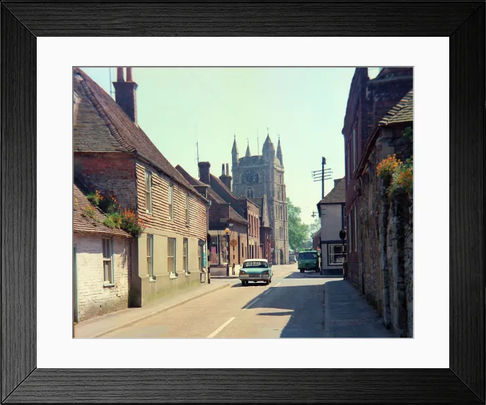 Framed Print : An old corner, New Romney Framed Print : An old corner, New Romney