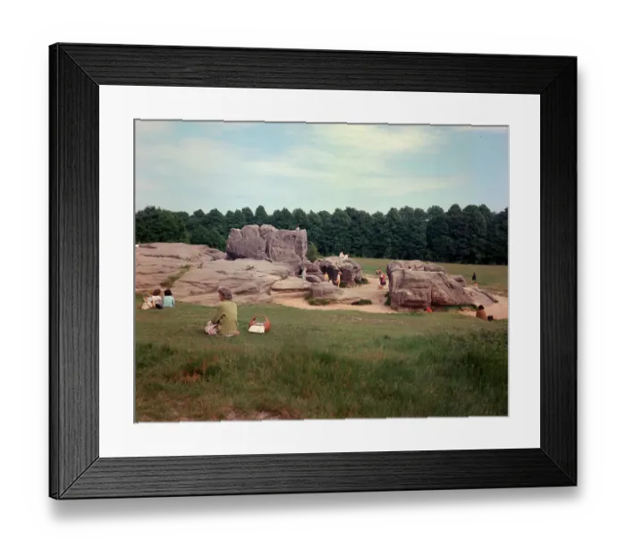 Framed Print : Castle Rock, The Common, Tunbridge Wells Framed Print : Castle Rock, The Common, Tunbridge Wells