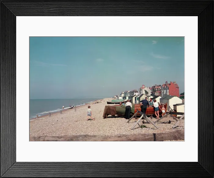 Framed Print : The beach, Littlestone-on-Sea Framed Print : The beach, Littlestone-on-Sea