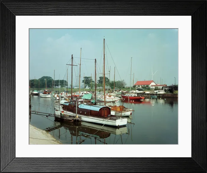 Framed Print : Canal Basin, Gravesend Framed Print : Canal Basin, Gravesend