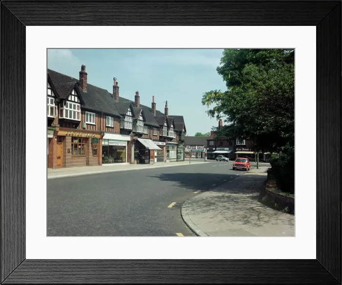 Framed Print : Station Square, Petts Wood Framed Print : Station Square, Petts Wood