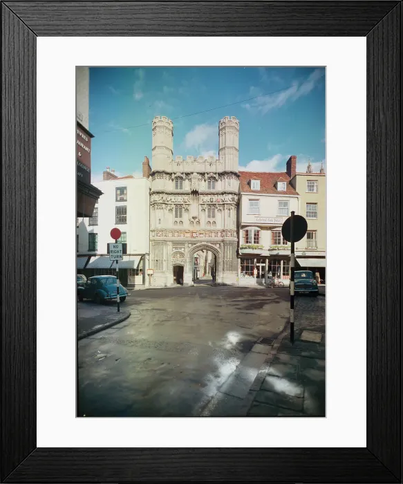Framed Print : Christchurch Gate, Canterbury Framed Print : Christchurch Gate, Canterbury