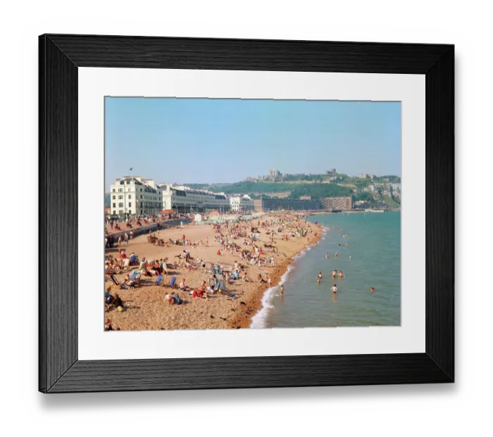 Framed Print : The Beach, Dover Framed Print : The Beach, Dover