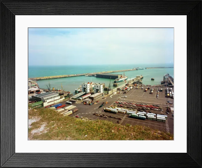 Framed Print : The car ferry, Dover Framed Print : The car ferry, Dover