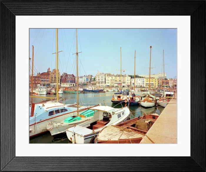 Framed Print : The harbour, Ramsgate Framed Print : The harbour, Ramsgate