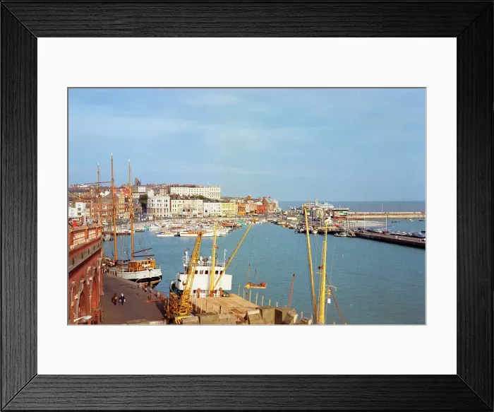 Framed Print : The harbour, Ramsgate Framed Print : The harbour, Ramsgate