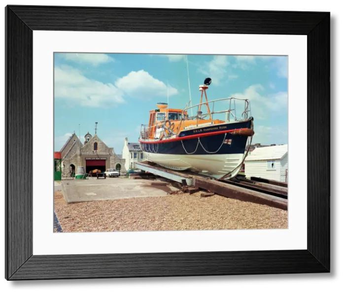 Framed Print : The lifeboat, Walmer Framed Print : The lifeboat, Walmer