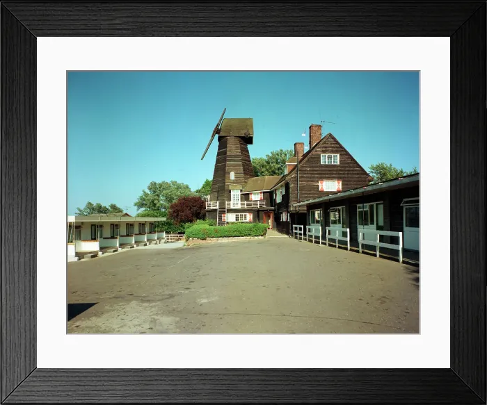 Framed Print : The Mill, Borstall Hill, Whitstable