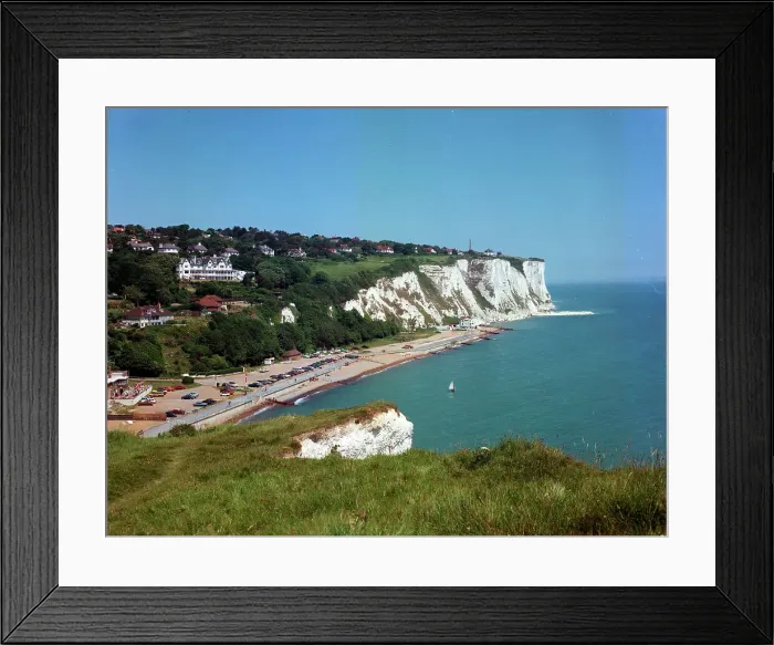 Framed Print : View from South Foreland, St. Margaret's Bay Framed Print : View from South Foreland, St. Margaret's Bay