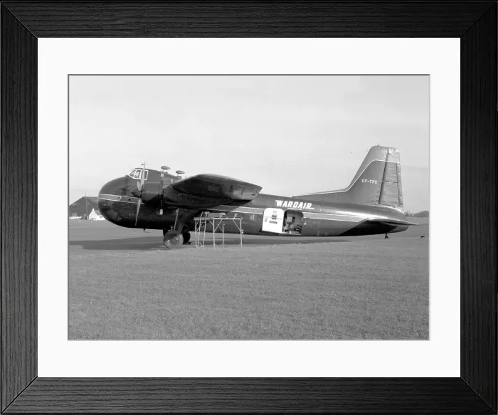 Framed Print : Bristol 170 Freighter Mk.31 CF-TFX Framed Print : Bristol 170 Freighter Mk.31 CF-TFX