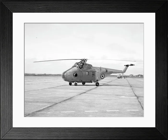 Framed Print : Westland Whirlwind HAR, 10 XJ757 - W-F Framed Print : Westland Whirlwind HAR, 10 XJ757 - W-F