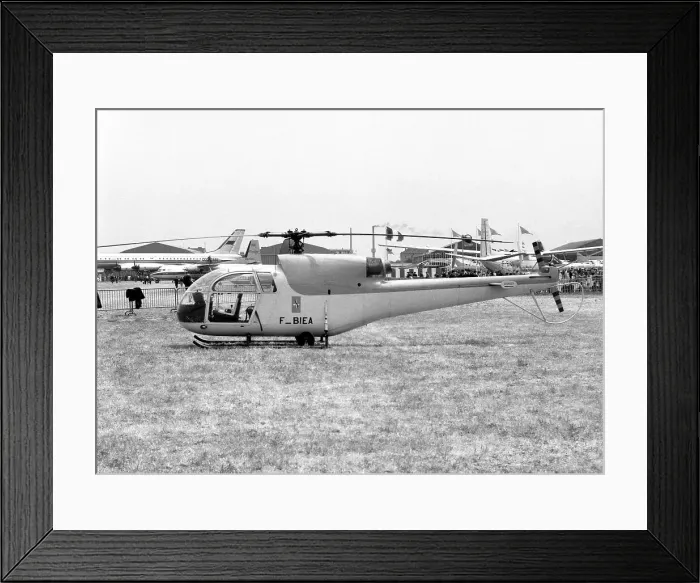 Framed Print : Sud Aviation SE.3131 Gouverneur F-BIEA