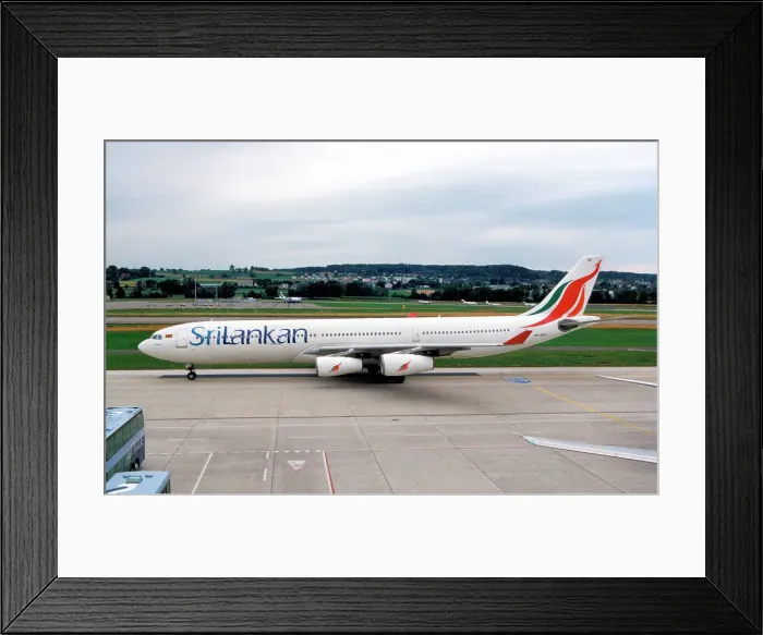 Framed Print : Airbus A340-312 4R-ADD Framed Print : Airbus A340-312 4R-ADD
