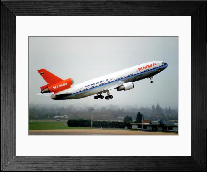 Framed Print : McDonnell Douglas DC-10-30 YV-138C Framed Print : McDonnell Douglas DC-10-30 YV-138C