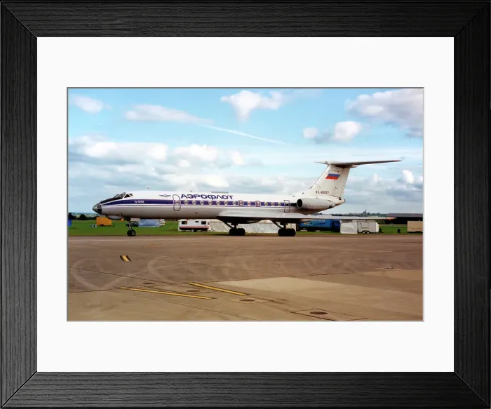 Framed Print : Tupolev Tu-134A RA-65927 Framed Print : Tupolev Tu-134A RA-65927