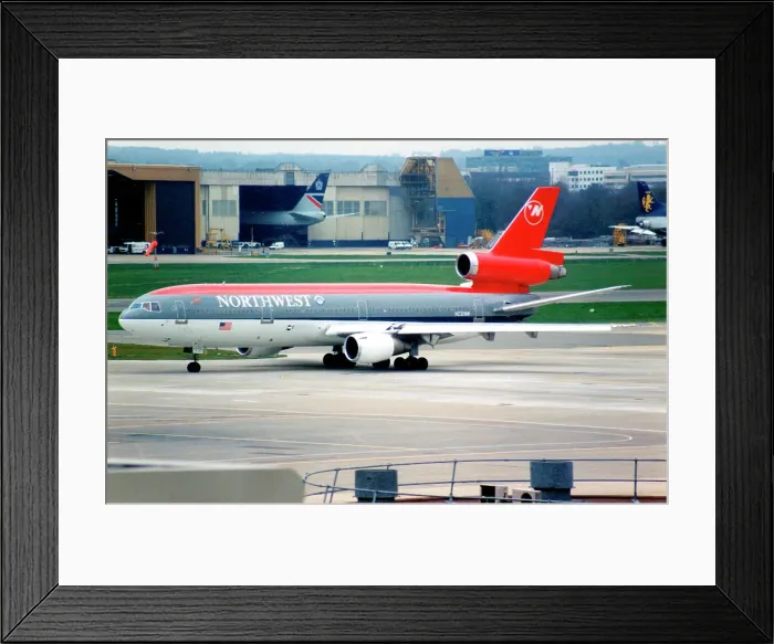 Framed Print : McDonnell Douglas DC-10-30 N232NW Framed Print : McDonnell Douglas DC-10-30 N232NW