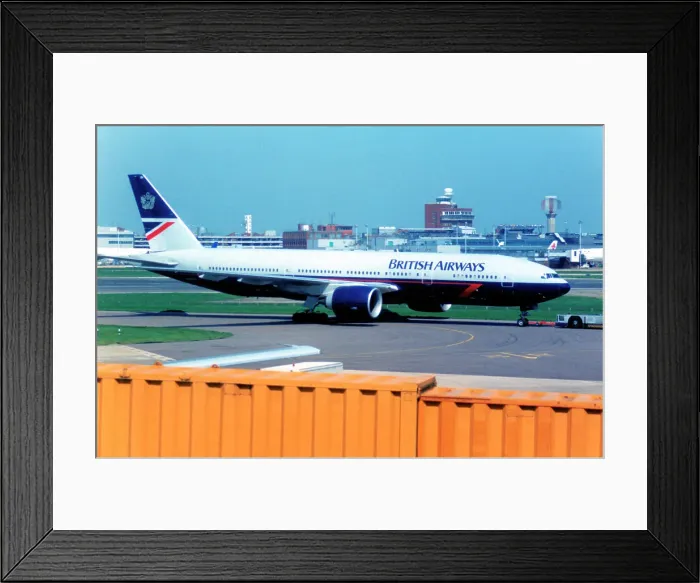 Framed Print : Boeing 777-236 Framed Print : Boeing 777-236