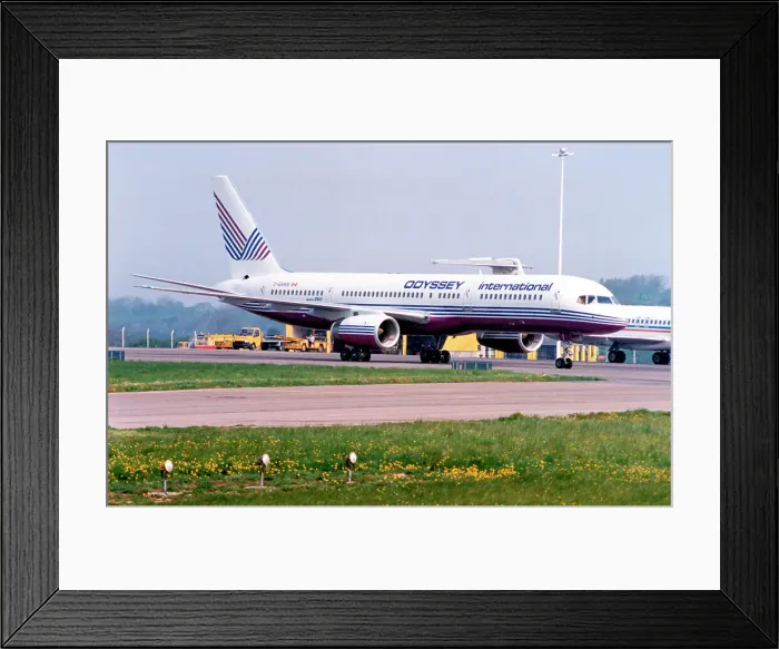 Framed Print : Boeing 757-28A(SF) C-GAWB Framed Print : Boeing 757-28A(SF) C-GAWB