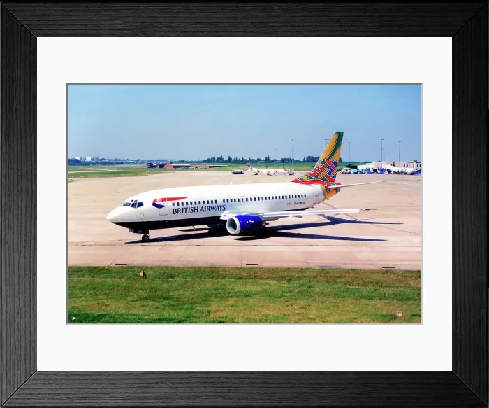 Framed Print : Boeing 737-36Q G-OMUC Framed Print : Boeing 737-36Q G-OMUC