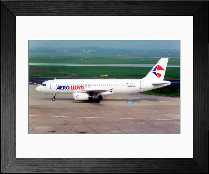 Framed Print : Airbus A320-232 D-ALAF Framed Print : Airbus A320-232 D-ALAF
