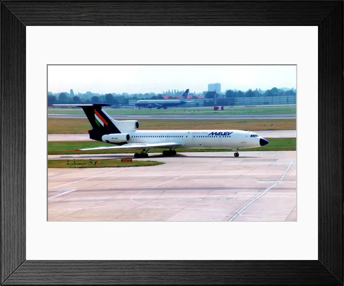Framed Print : Tupolev Tu-154B-2 HA-LCV Framed Print : Tupolev Tu-154B-2 HA-LCV