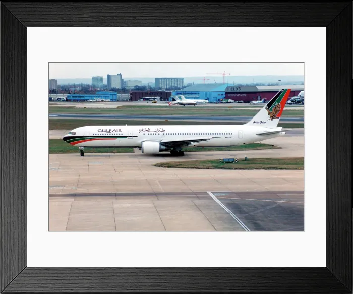 Framed Print : Boeing 767-3P6ER A4O-GJ Framed Print : Boeing 767-3P6ER A4O-GJ