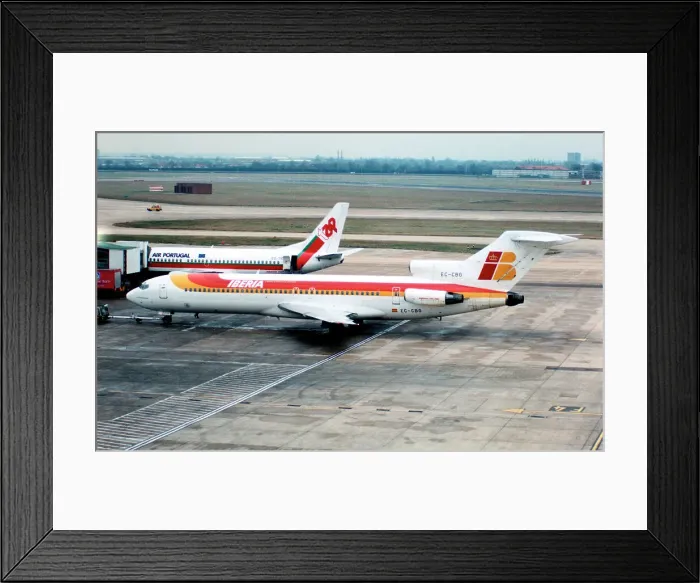 Framed Print : Boeing 727-256 EC-CBG Framed Print : Boeing 727-256 EC-CBG