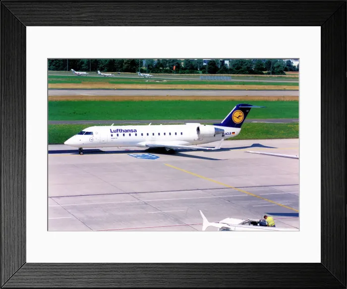 Framed Print : Canadair CRJ-100LR D-ACLB Framed Print : Canadair CRJ-100LR D-ACLB