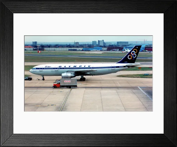 Framed Print : Airbus A300B4-103 SX-BEH Peleus Framed Print : Airbus A300B4-103 SX-BEH Peleus