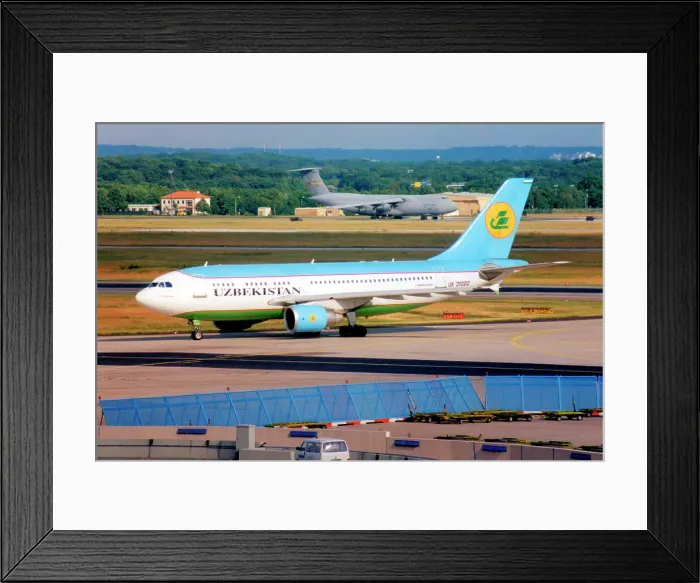 Framed Print : Airbus A310-324 UK31002 Fergana Framed Print : Airbus A310-324 UK31002 Fergana