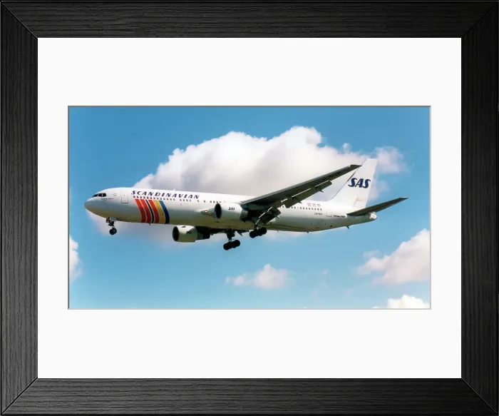 Framed Print : Boeing 767-383 (ER) LN-RCM Gudrun Viking Framed Print : Boeing 767-383 (ER) LN-RCM Gudrun Viking