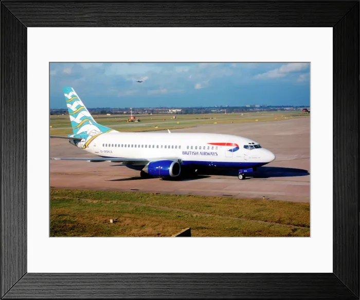 Framed Print : Boeing 737-5L9 G-MSKA Framed Print : Boeing 737-5L9 G-MSKA