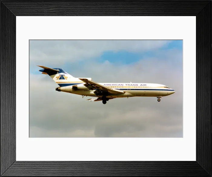 Framed Print : Boeing 727-22 N285AT Framed Print : Boeing 727-22 N285AT