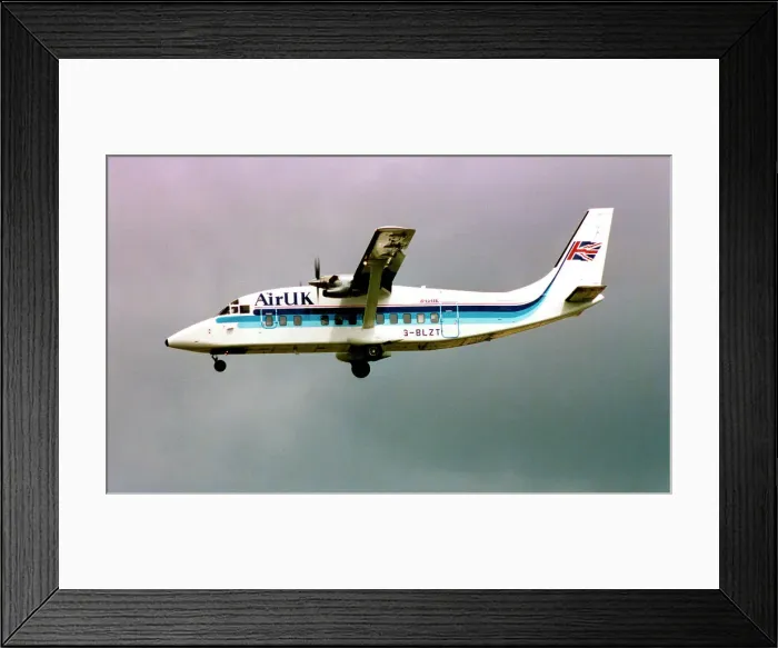 Framed Print : Short SD3-60 (100) G-BLZT Framed Print : Short SD3-60 (100) G-BLZT