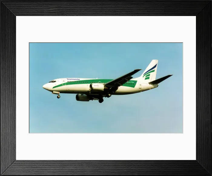 Framed Print : Boeing 737-3Y0 PH-TSU Framed Print : Boeing 737-3Y0 PH-TSU