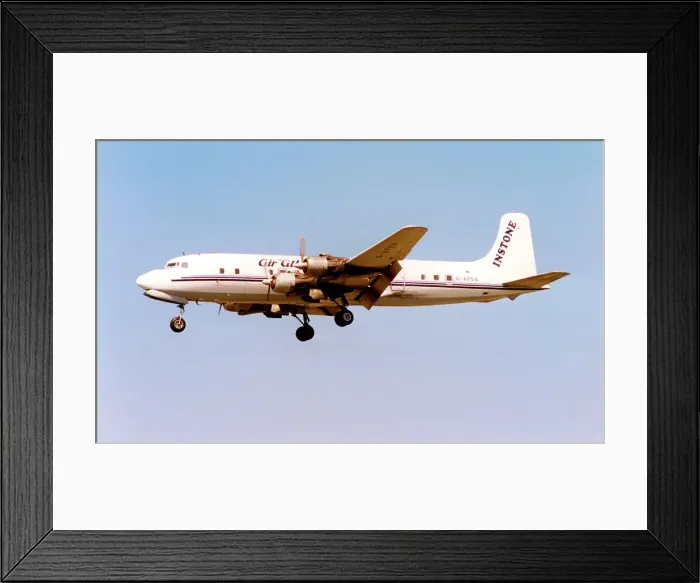 Framed Print : Douglas DC-6A G-APSA Framed Print : Douglas DC-6A G-APSA