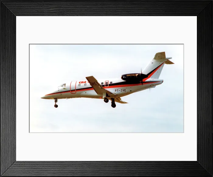 Framed Print : Embraer / FMA CBA-123 Vector PT-ZVE Framed Print : Embraer / FMA CBA-123 Vector PT-ZVE