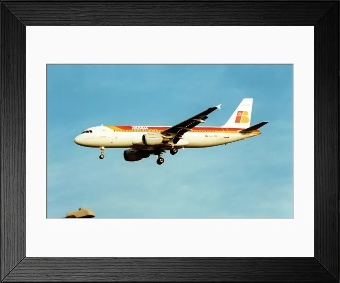 Framed Print : Airbus A320-211 EC-FIC Framed Print : Airbus A320-211 EC-FIC