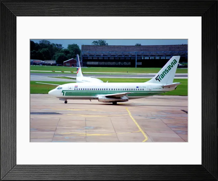 Framed Print : Boeing 737-2K2 PH-TVU Framed Print : Boeing 737-2K2 PH-TVU