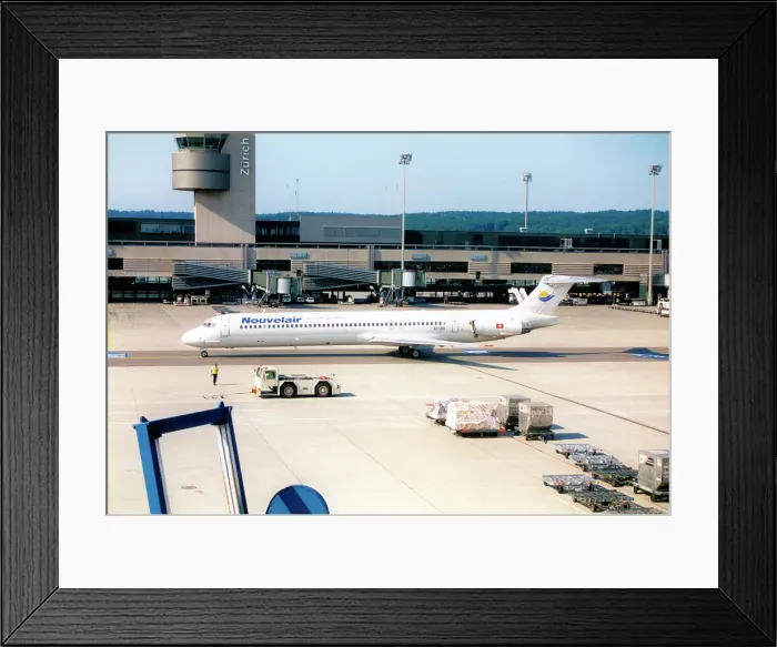 Framed Print : McDonnell Douglas MD-83 EI-CNO Framed Print : McDonnell Douglas MD-83 EI-CNO