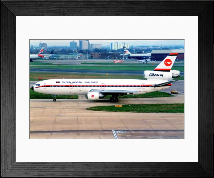 Framed Print : McDonnell Douglas DC-10-30 S2-ACR Framed Print : McDonnell Douglas DC-10-30 S2-ACR