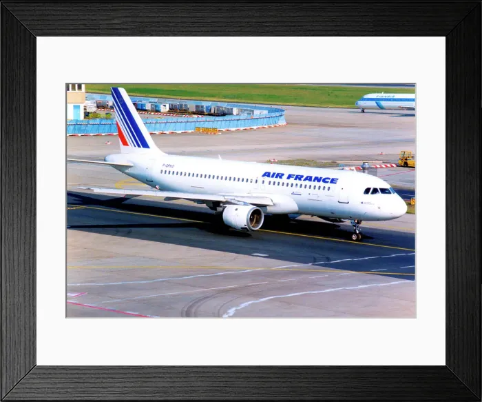 Framed Print : Airbus A320-211 F-GFKO Framed Print : Airbus A320-211 F-GFKO
