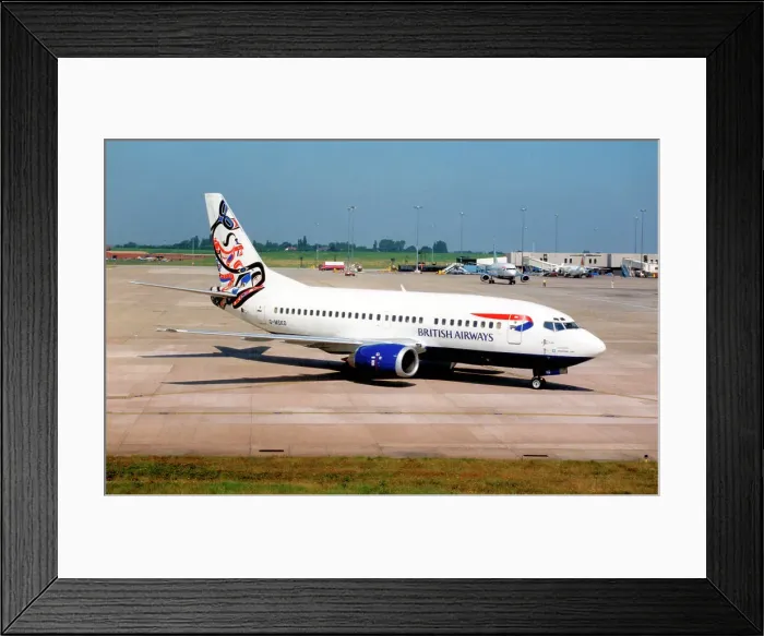 Framed Print : Boeing 737-5L9 G-MSKD Framed Print : Boeing 737-5L9 G-MSKD