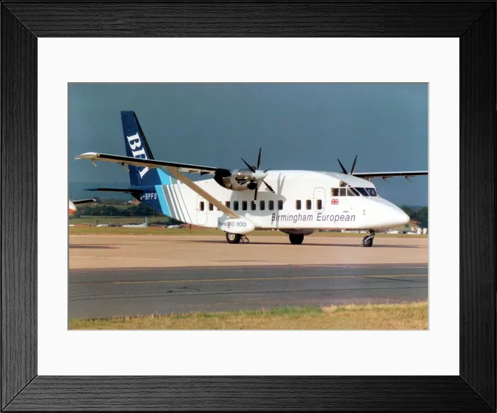 Framed Print : Short SD.3-60 (300) G-BPFS Framed Print : Short SD.3-60 (300) G-BPFS