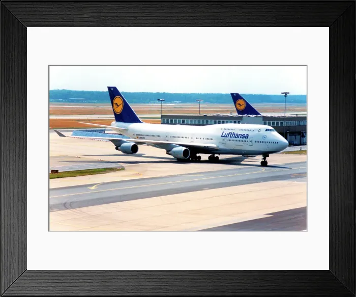 Framed Print : Boeing 747-430 D-ABVR Framed Print : Boeing 747-430 D-ABVR