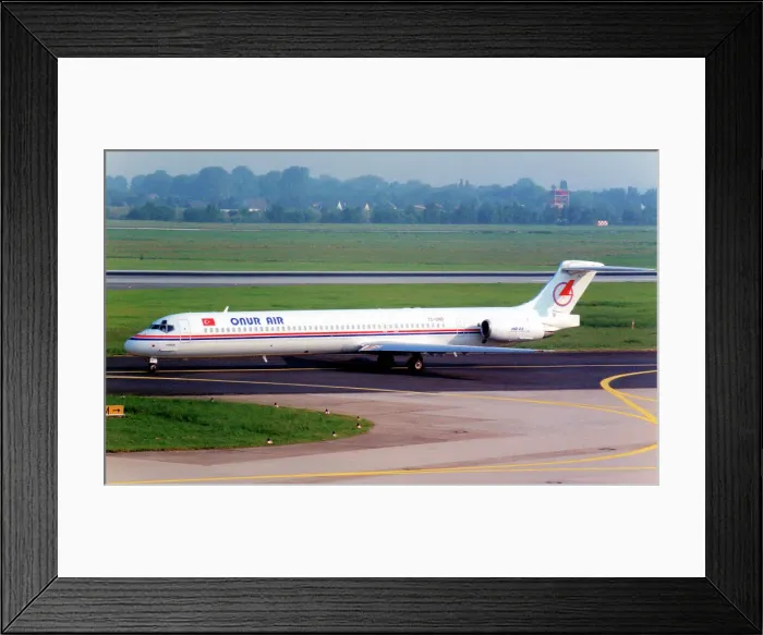Framed Print : McDonnell Douglas MD-88 TC-ONO Framed Print : McDonnell Douglas MD-88 TC-ONO