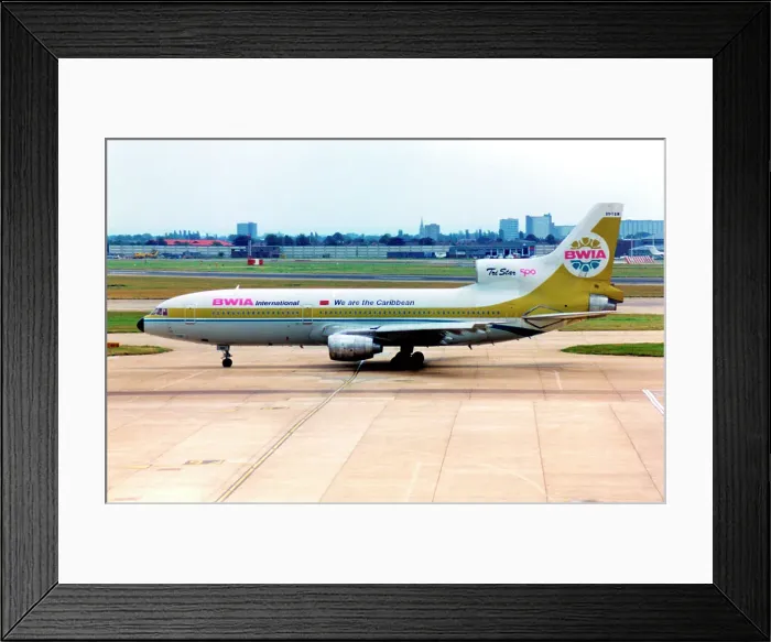 Framed Print : Lockheed L-1011-500 TriStar 9Y-TGN Framed Print : Lockheed L-1011-500 TriStar 9Y-TGN