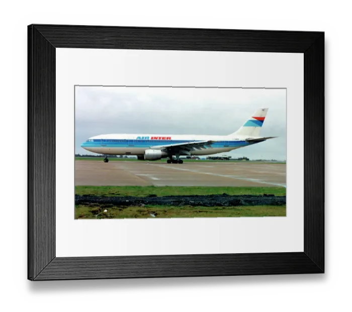Framed Print : Airbus A300B2-101 F-GBEB Framed Print : Airbus A300B2-101 F-GBEB